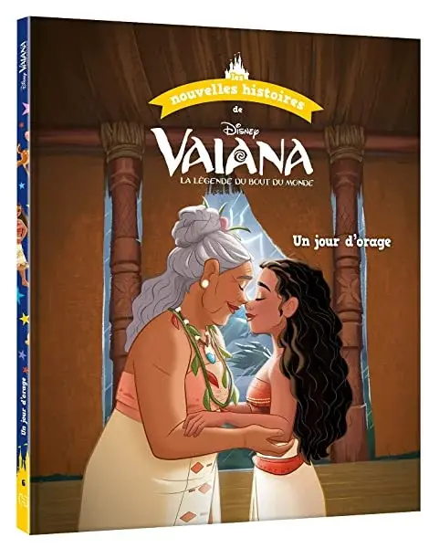 Couverture : DISNEY: Les nouvelles histoires de Vaiana: Un jour d'orage