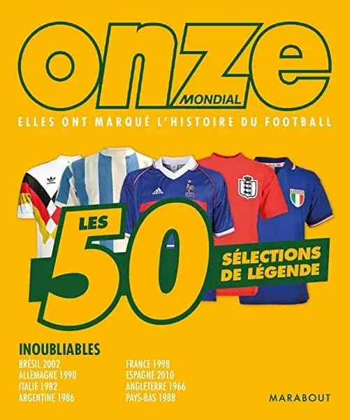 Couverture : 50 équipes nationales de légende