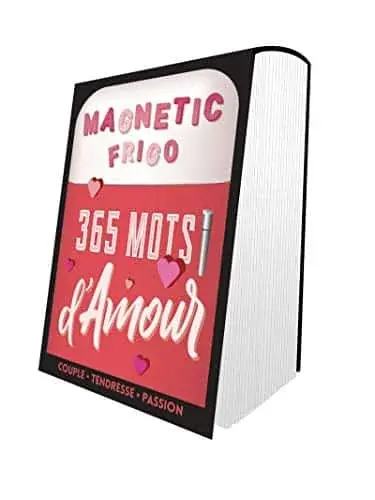 Couverture : Magnetic frigo 365 mots d'amour 2019