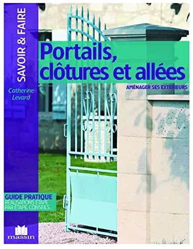Couverture : Portails, clôtures et allées