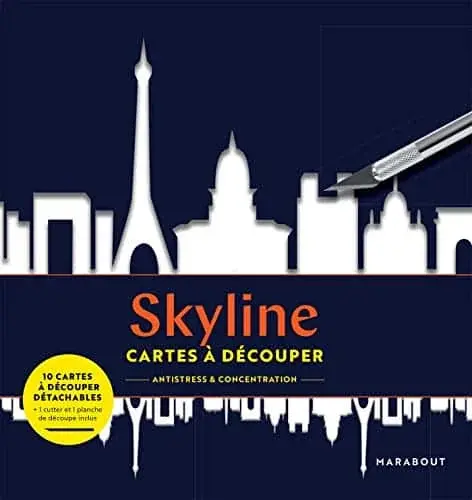 Couverture : Cartes à découper: Skyline