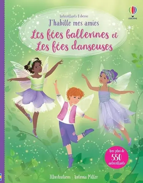 Couverture : Les fées ballerines et Les fées danseuses: J'habille mes amies (volume combiné)