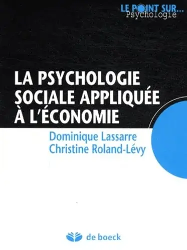 Couverture : La psychologie sociale appliquée à l’économie