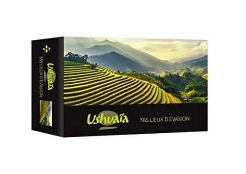 Couverture : Ushuaïa 365 lieux d'évasion 2019