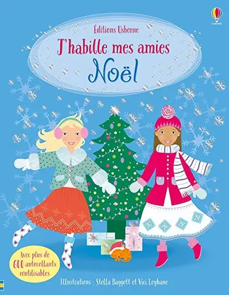 Couverture : J'habille mes amies: Noël