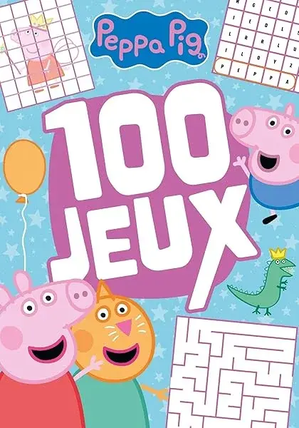 Couverture : Peppa Pig: 100 jeux