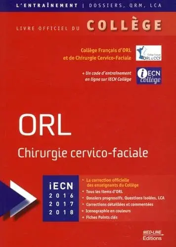Couverture : ORL Chirurgie cervico-faciale