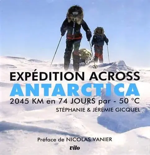 Couverture : Expédition across antartica
