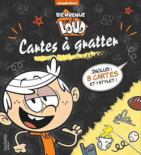 Couverture : Bienvenue chez les Loud: Cartes à gratter