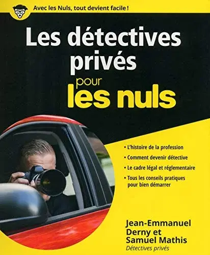 Couverture : Les détectives privés pour les Nuls