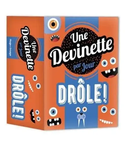 Couverture : Une devinette drôle par jour 2021