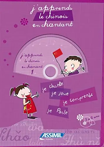 Couverture : J'apprends le chinois en chantant (livre +1CD audio)