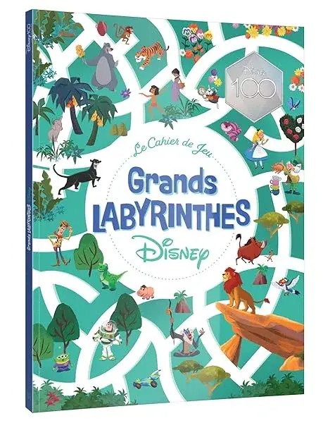 Couverture : DISNEY: Les Grands Labyrinthes: Cahier de Jeux: Hors Série
