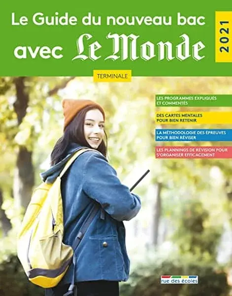 Couverture : Le guide du nouveau bac avec Le Monde Terminale 2021