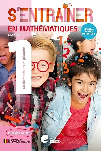 Couverture : S'entrainer en mathematiques: 1re primaire