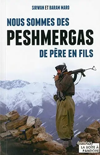 Couverture : Nous sommes des Peshmergas de père en fils