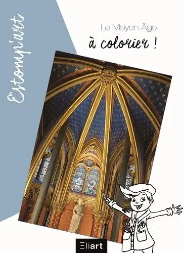 Couverture : Le Moyen-Age à colorier !