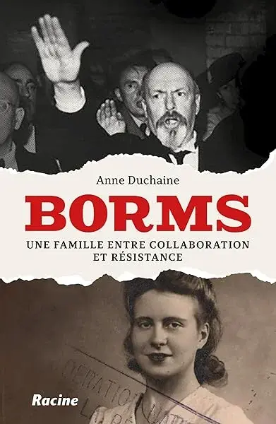 Couverture : Borms: Une famille entre collaboration et résistance