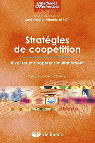 Couverture : Stratégies de coopétition: Rivaliser et coopérer simultanément
