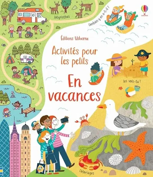 Couverture : En vacances: Activités pour les petits