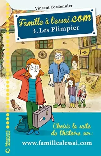 Couverture : Famille à l'éssai.com: Les Plimpier (tome 3)