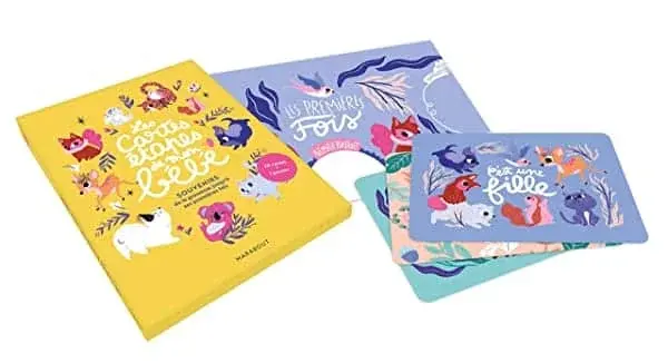 Couverture : Coffret Les cartes-étapes de mon bébé