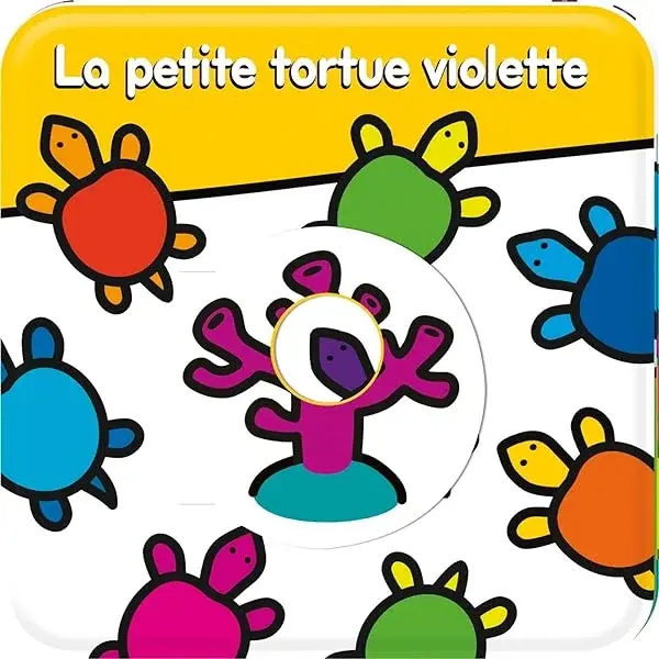 Couverture : La petite tortue violette