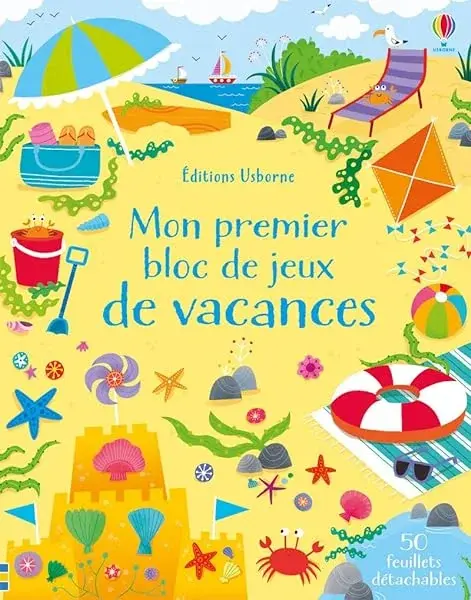 Couverture : Mon premier bloc de jeux: de vacances