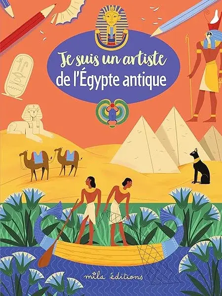 Couverture : Je suis un artiste de l'Égypte antique