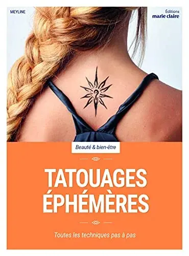 Couverture : Tatouages éphémères: Toutes les techniques pas à pas