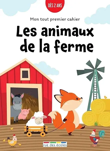 Couverture : Mon tout premier cahier : Les animaux de la ferme