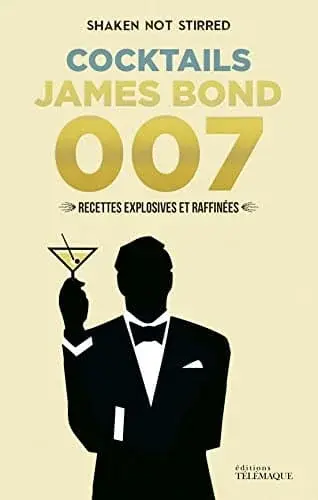 Couverture : Les cocktails de James Bond