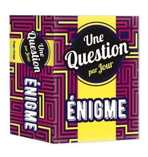 Couverture : Une question par jour 2021: Enigme