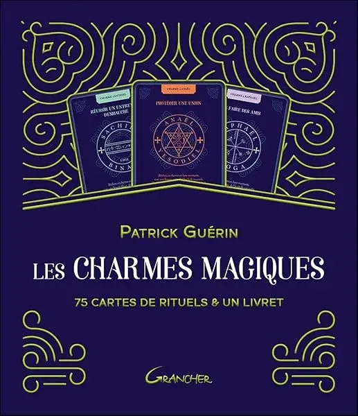 Couverture : Les charmes magiques: 75 cartes de rituels & un livret: Coffret