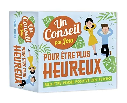 Couverture : Un Conseil pour être plus heureux par jour 2019
