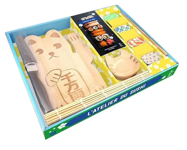 Couverture : COFFRET Atelier du sushi