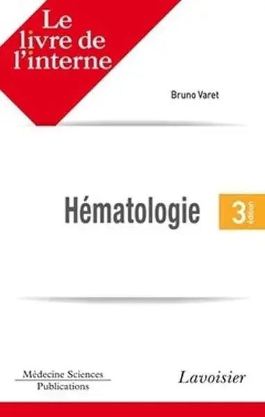 Couverture : Hématologie (3° Éd.)