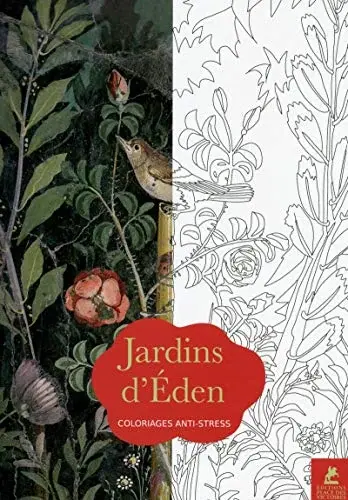 Couverture : Jardins d'Eden: Coloriages anti-stress