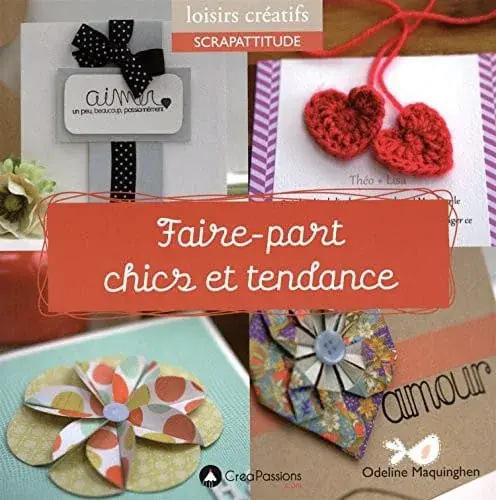 Couverture : Faire-part chics et tendance