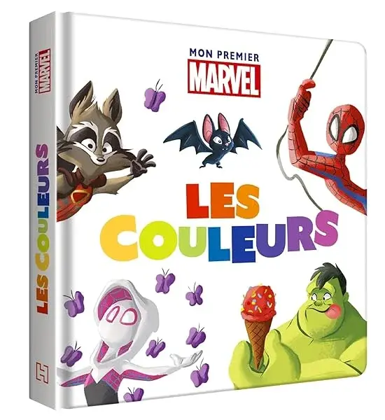 Couverture : MON PREMIER MARVEL: Mes Premiers Imagiers: Les Couleurs