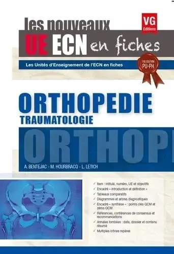 Couverture : Orthopédie: Traumatologie