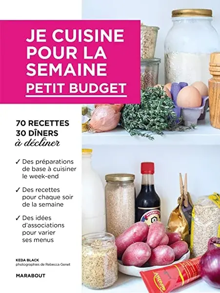 Couverture : Je cuisine pour la semaine: Petit budget