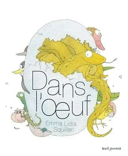 Couverture : Dans l'oeuf