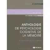 Couverture : Anthologie de psychologie cognitive de la mémoire: Fonctionnalisme et structuralisme