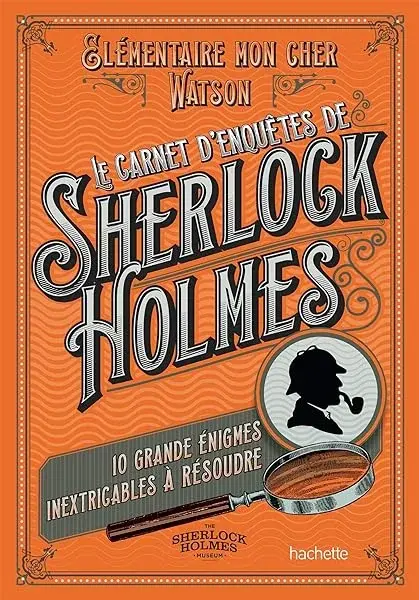Couverture : Le Carnet d'enquêtes de Sherlock Holmes