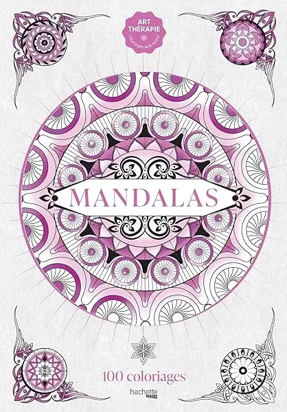 Couverture : Coloriages Art-thérapie Mandalas