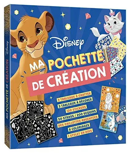 Couverture : DISNEY CLASSIQUES: Les Ateliers: Ma Pochette de Création