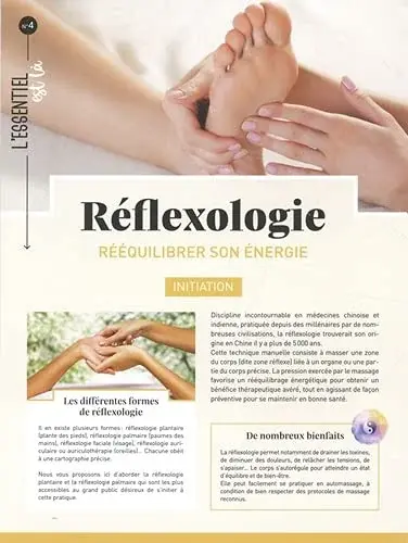 Couverture : Réflexologie: Rééquilibrer son énergie