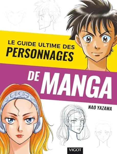 Couverture : Le guide ultime des personnages de manga