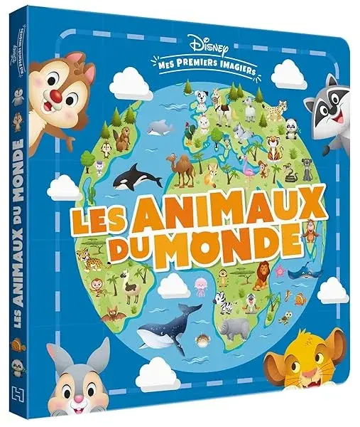 Couverture : DISNEY BABY: Mes Premiers Imagiers: Les animaux du monde